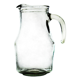 Jarra de Vidro Grossa Reta 1,5L