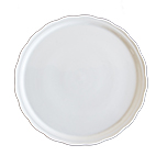 Boleira de Porcelana Branca Ondulada sem pé 32x2