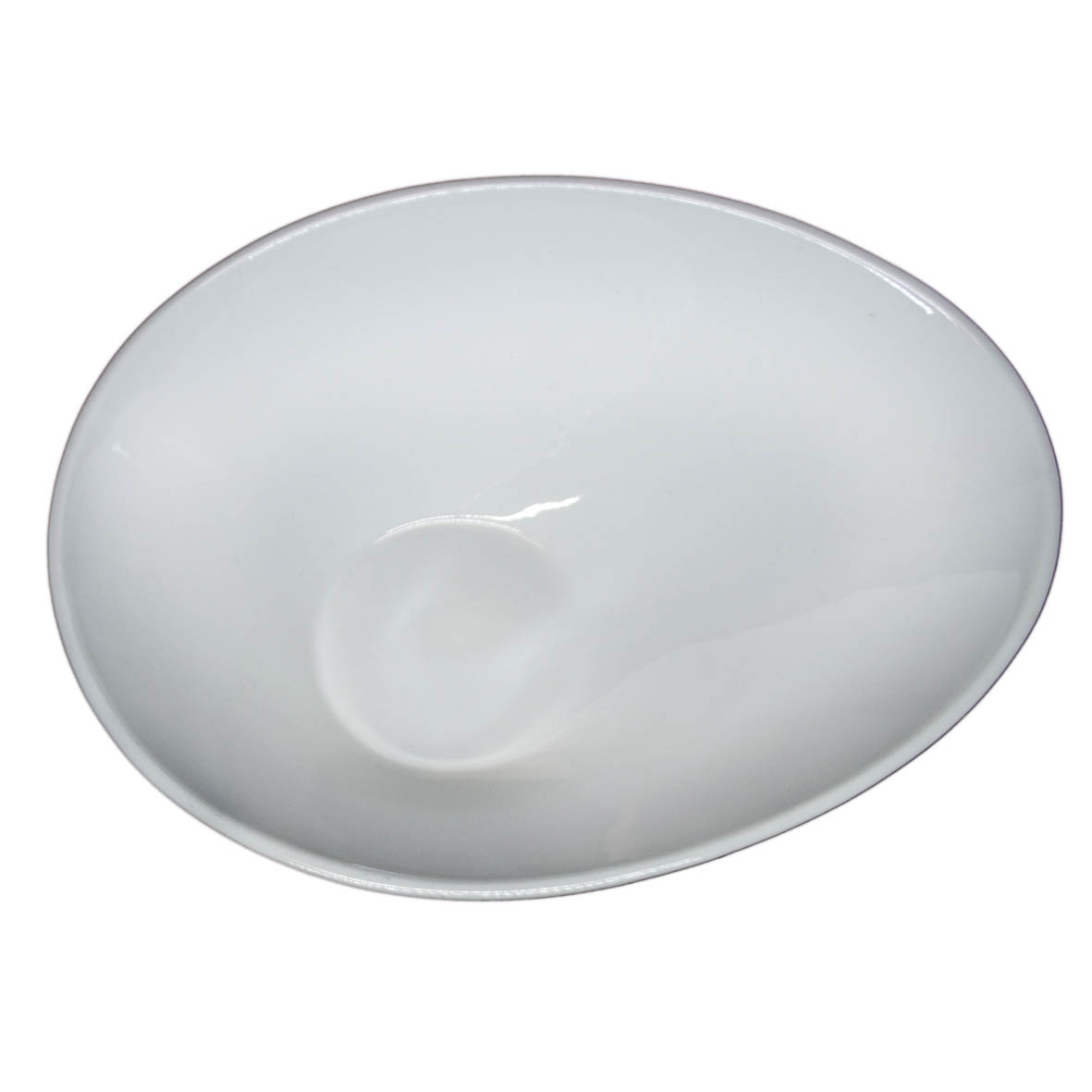 Travessa de Porcelana Oval Funda Gota 33x25