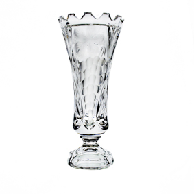 Vaso Cristal Trabalhado com Uvas 600ml