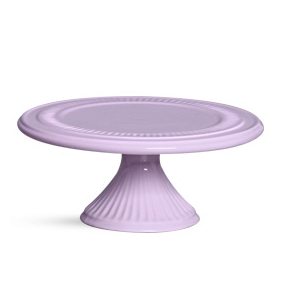 Boleira de Porcelana Redonda Lilás 30x12
