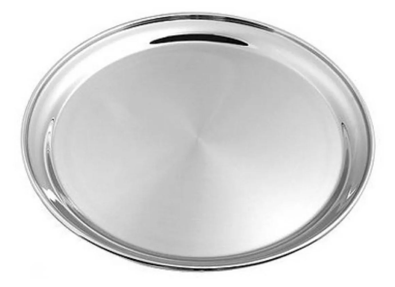 Bandeja de Garçom Inox 35cm