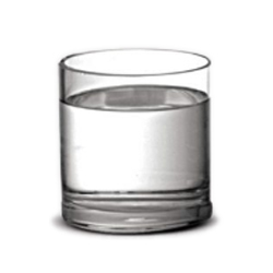 Vaso de Vidro Cilíndrico P