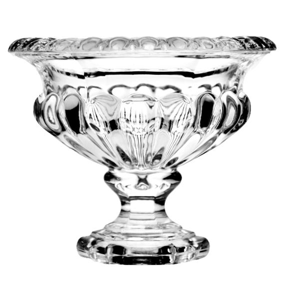 Fruteira de Cristal Athenas com Pé