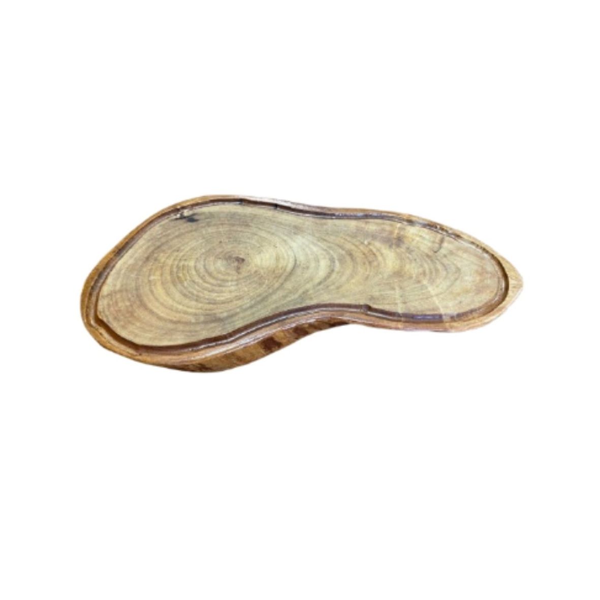 Tábua de Madeira Retangular Gota