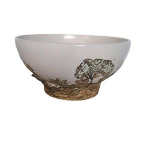 Saladeira Cerâmica Fauna e Flora G