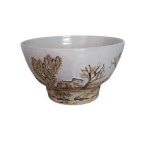 Saladeira Cerâmica Fauna e Flora P