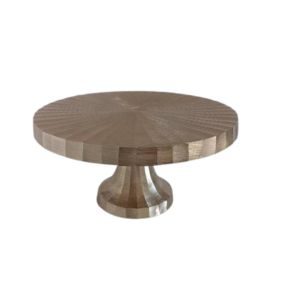 Boleira Metal Dourada Texturizada cm