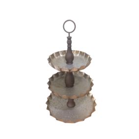 Bailarina 3 Andares Galvanizada Tampinha