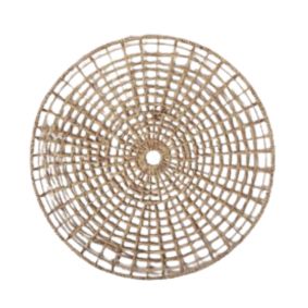 Cesto Redondo Palha Mandala G 80cm